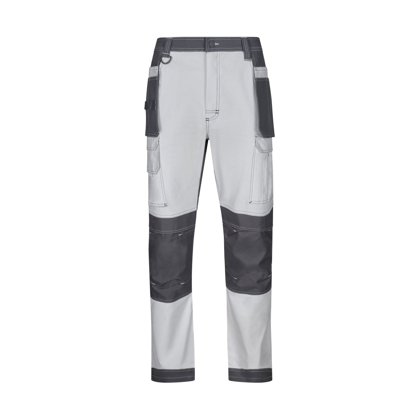 Canvas stretch bicolor con bolsillos flotantes VE103019S