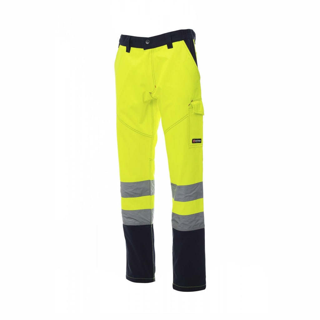 Pantalón alta visibilidad bicolor con bandas reflectantes PA000946-0336