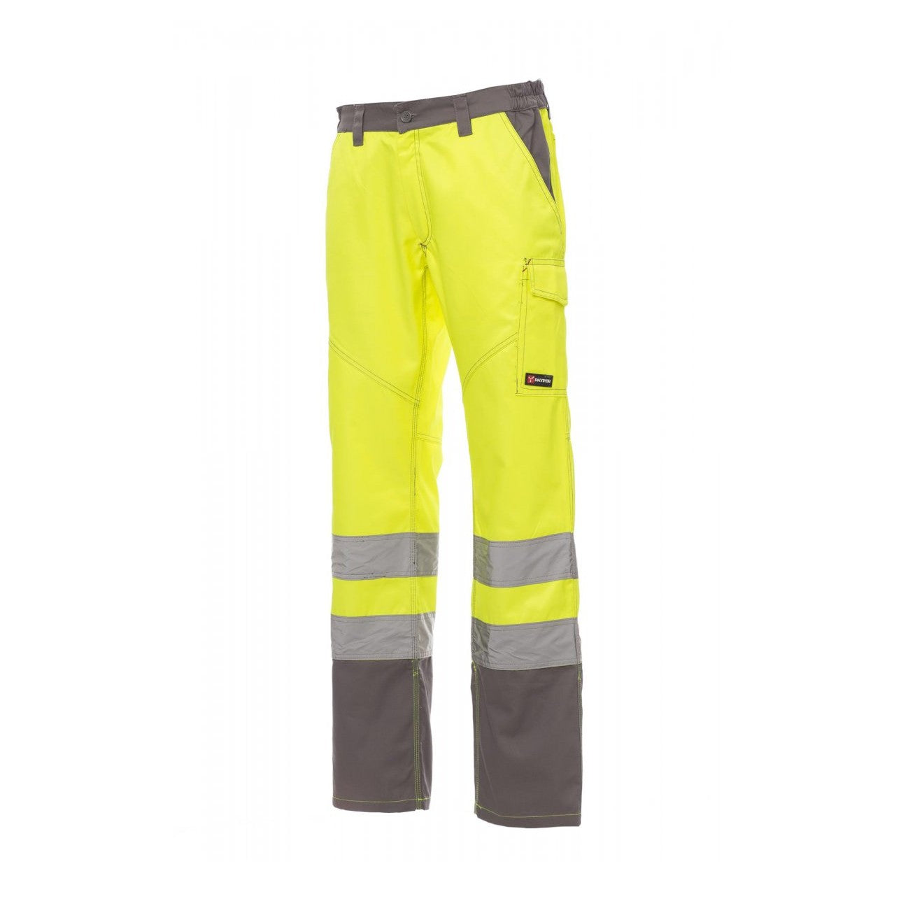 Pantalón alta visibilidad bicolor con bandas reflectantes PA000946-0336