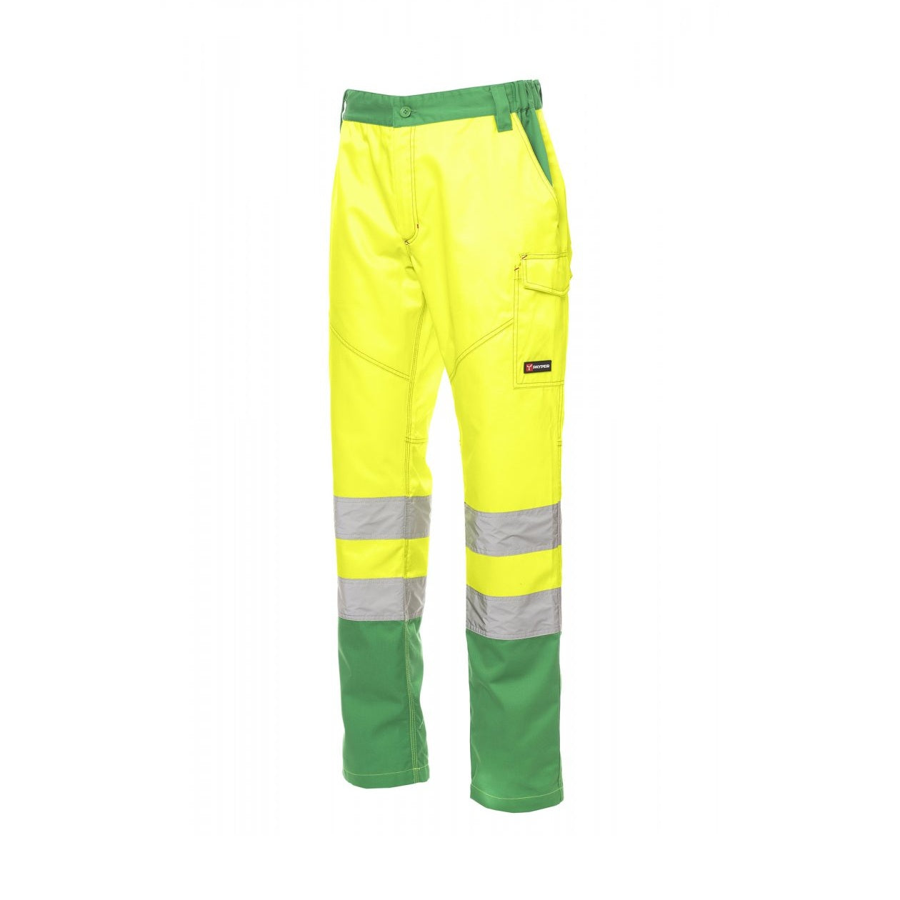 Pantalón alta visibilidad bicolor con bandas reflectantes PA000946-0336