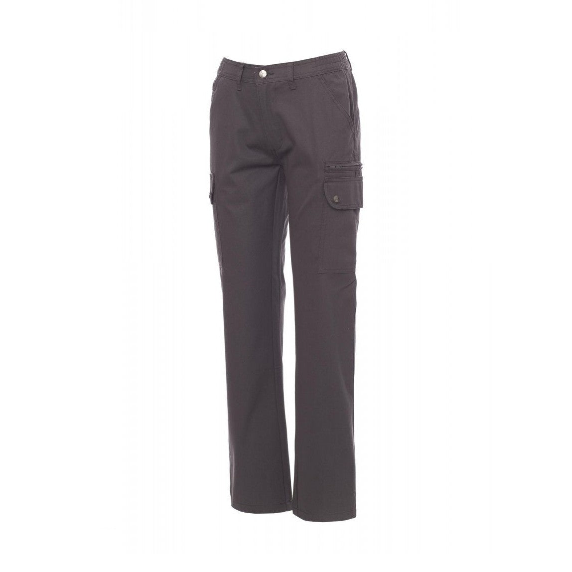 Pantalón mujer multibolsillos 100% algodón twill PA000167-0066
