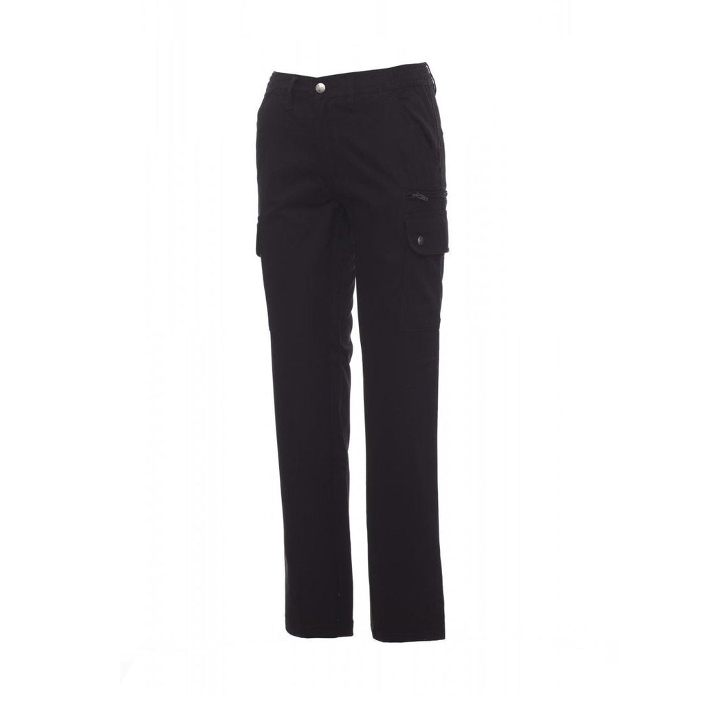Pantalón mujer multibolsillos 100% algodón twill PA000167-0066