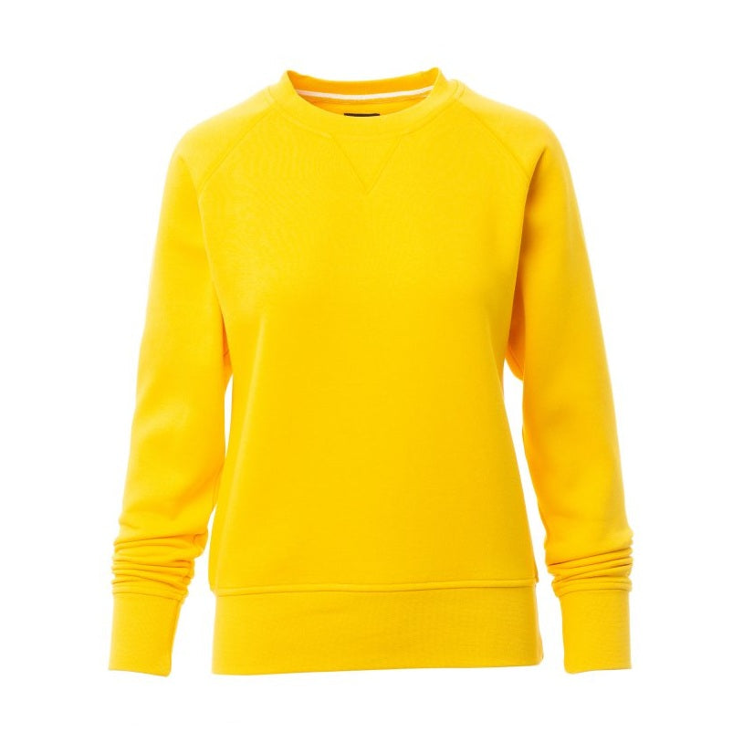 Sudadera mujer cuello redondo con mangas ranglán PA000395-0001