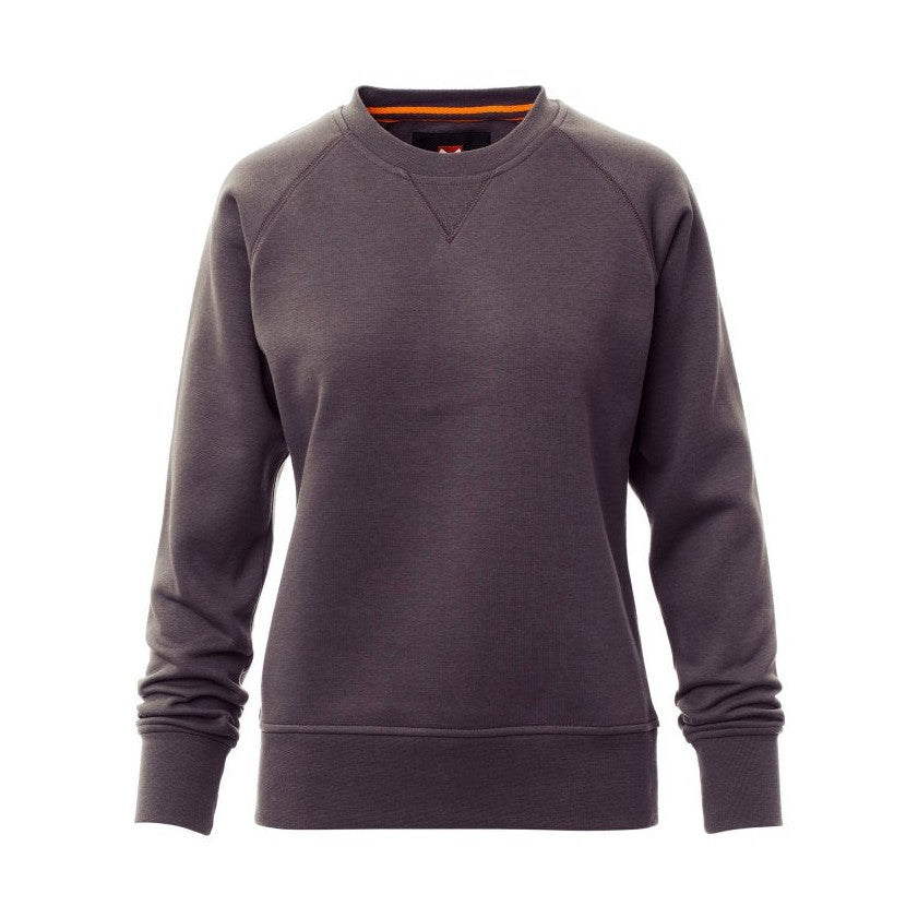 Sudadera mujer cuello redondo con mangas ranglán PA000395-0001
