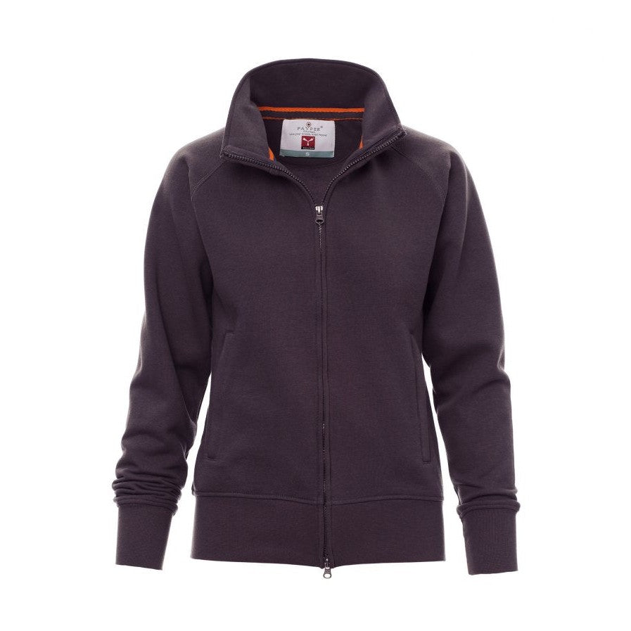 Sudadera mujer con cremallera completa cubierta y bolsillos ocultos PA000396-0001