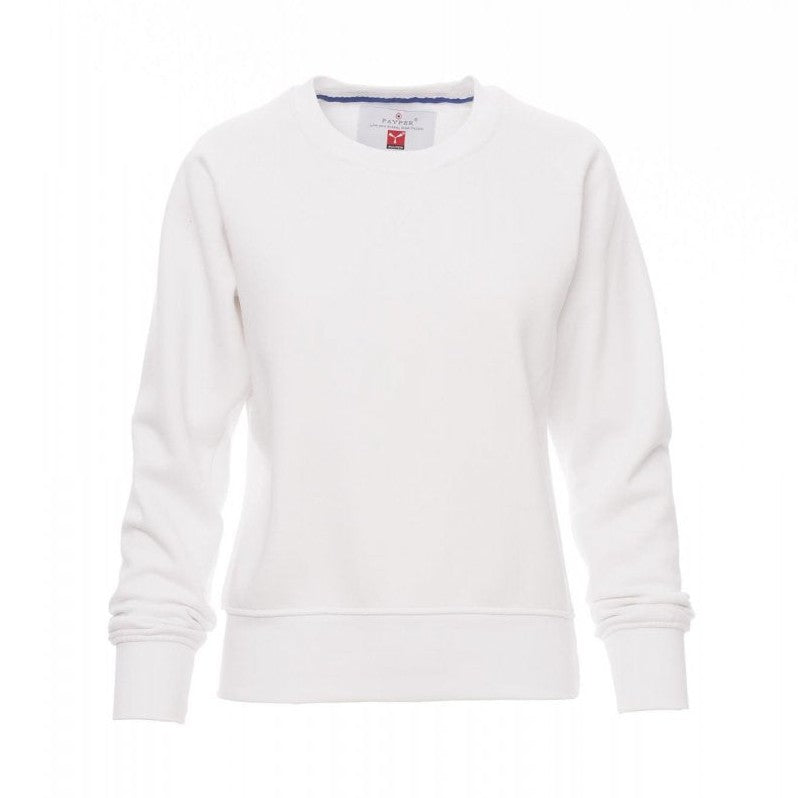 Sudadera mujer cuello redondo con mangas ranglán PA000395-0001