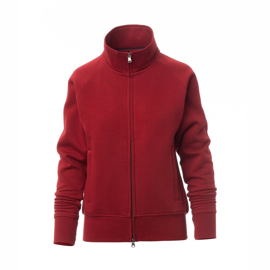 Sudadera mujer con cremallera completa cubierta y bolsillos ocultos PA000396-0001