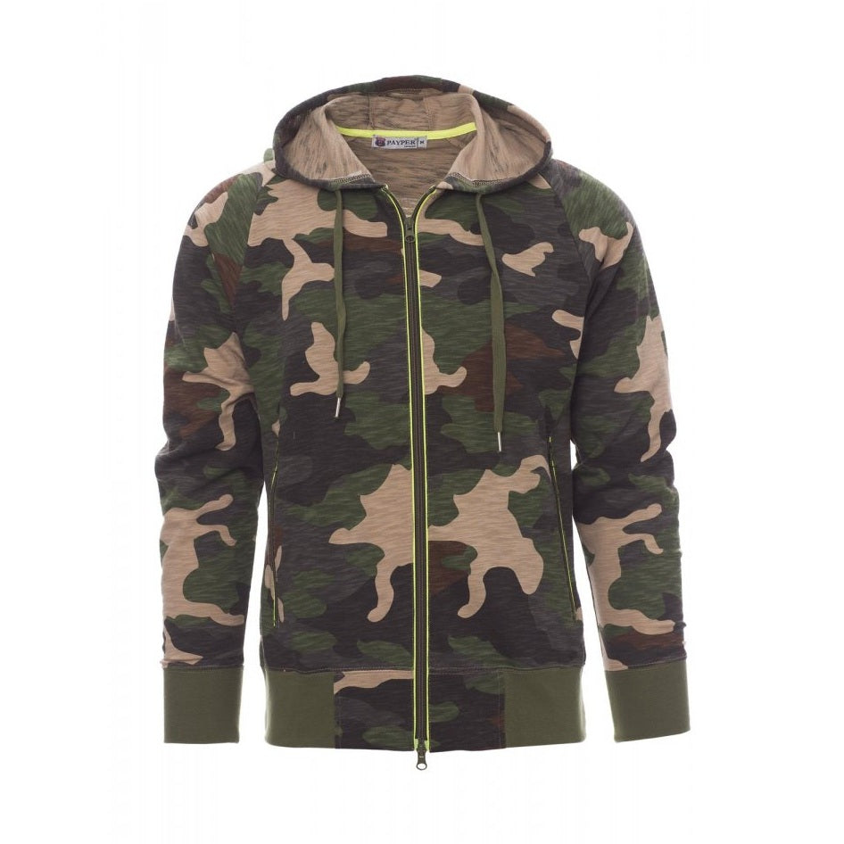 Sudadera hombre con capucha y detalles de contraste PA000257-0016
