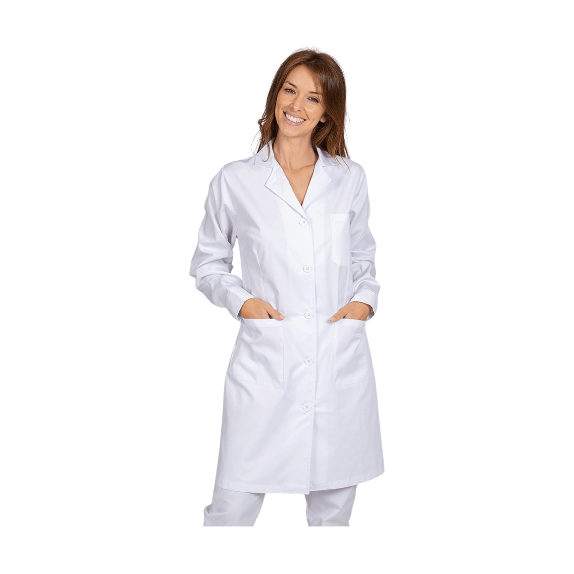 Bata mujer m/l sarga blanca GA540000