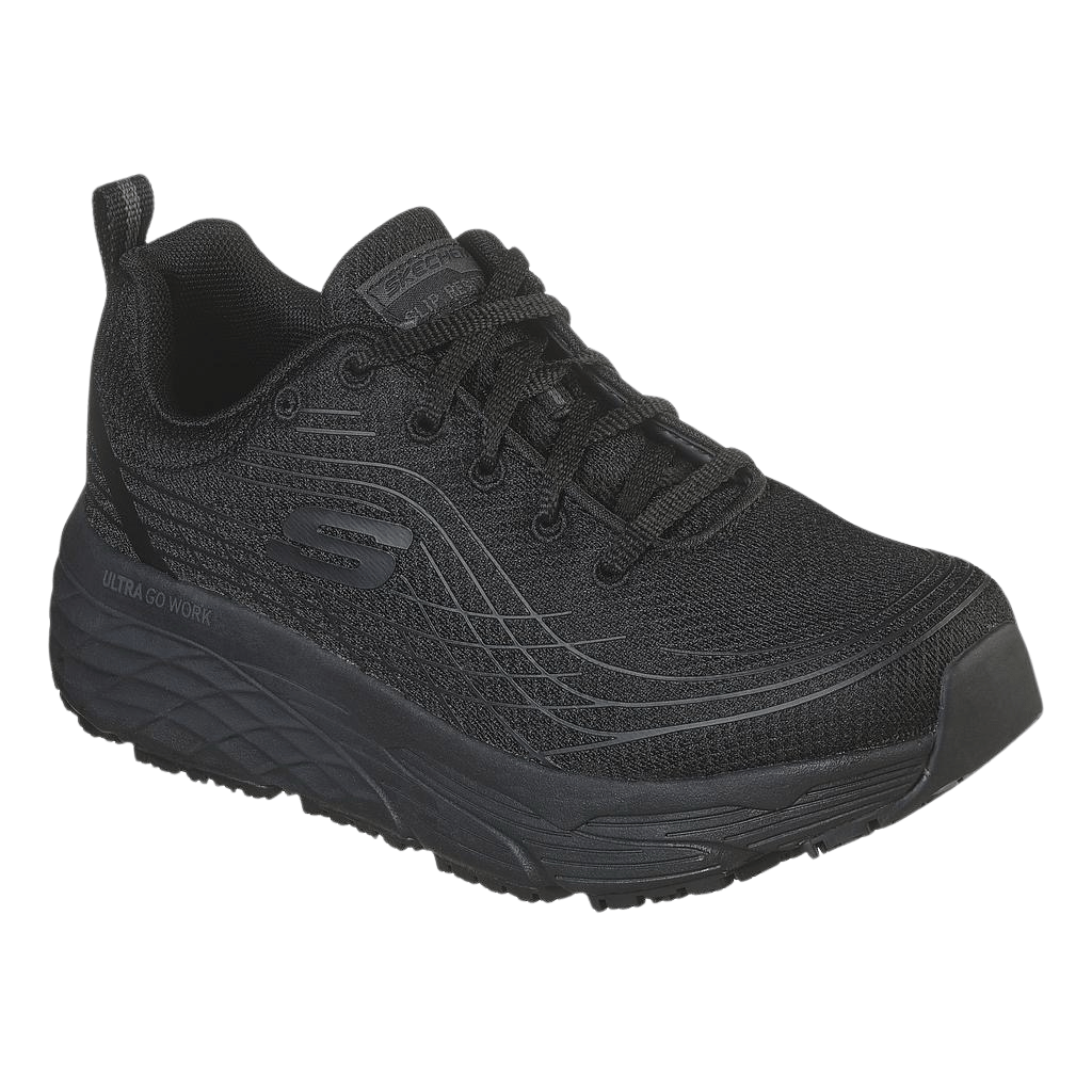SKECHERS work relaxed fit max cushioning elite SR - Zapatilla mujer laboral antideslizante GASK108016EC
