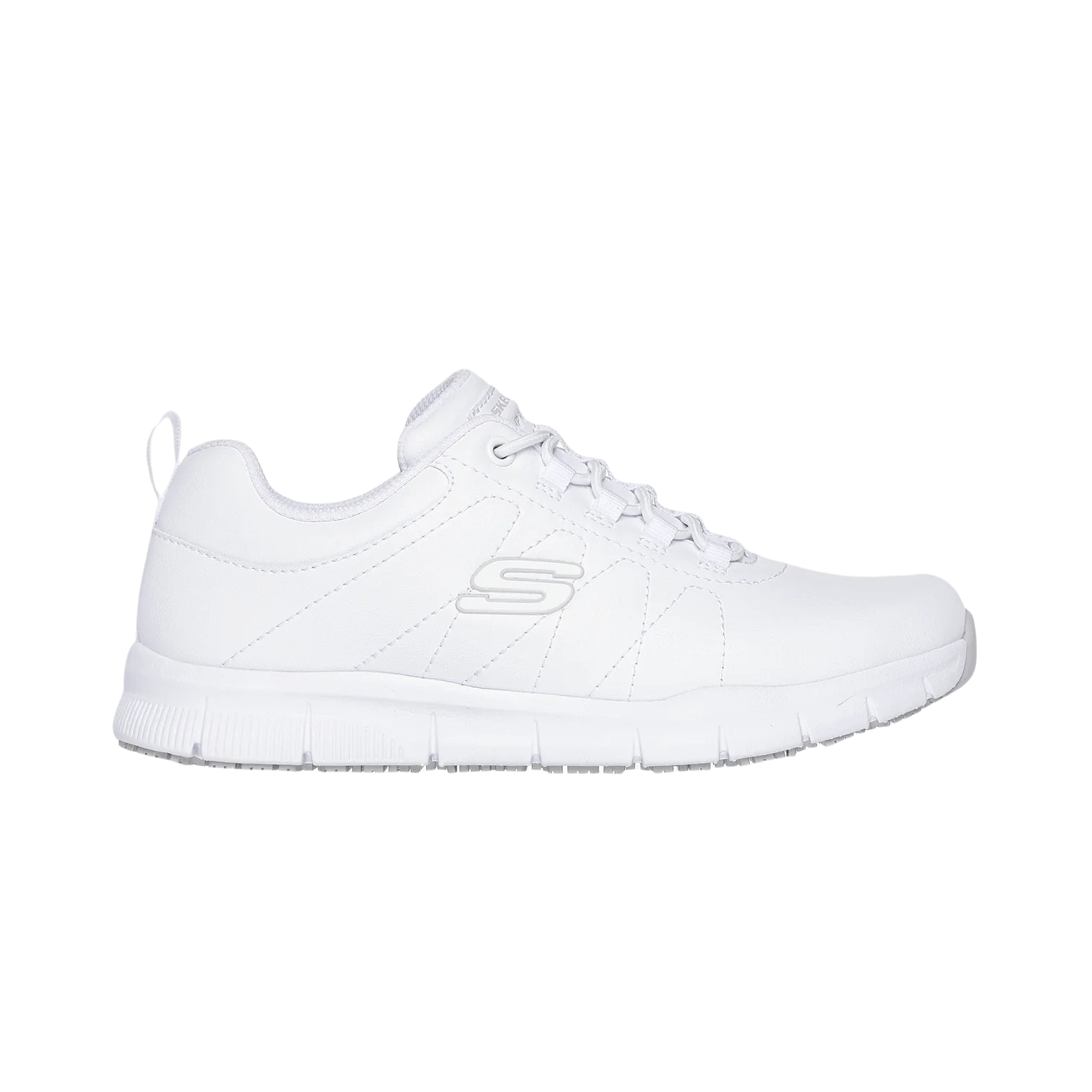 SKECHERS work nampa beja - Zapatilla mujer laboral antideslizante con memory foam GASK108214EC