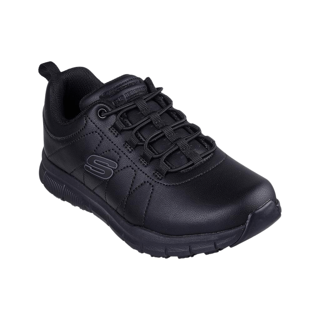 SKECHERS work nampa beja - Zapatilla mujer laboral antideslizante con memory foam GASK108214EC