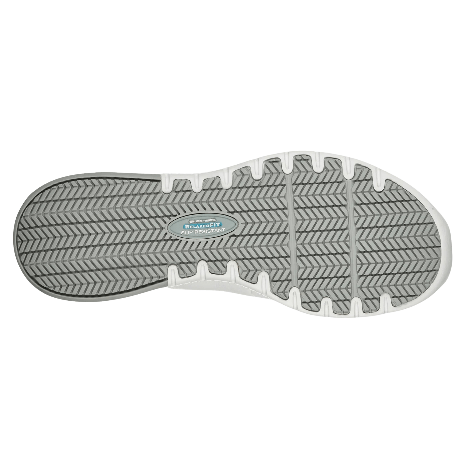 SKECHERS work oxford relaxed fit - Zapato mujer laboral antideslizante de cuero GASK108010EC