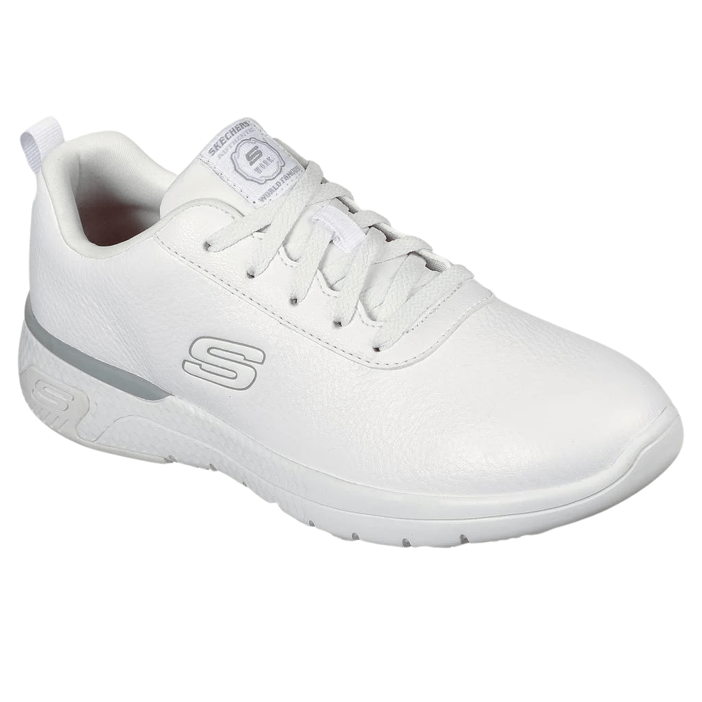 SKECHERS work oxford relaxed fit - Zapato mujer laboral antideslizante de cuero GASK108010EC