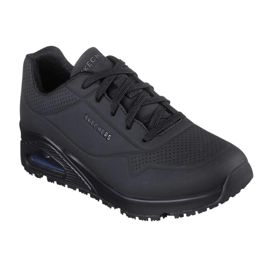 SKECHERS work relaxed fit uno SR - Zapatilla mujer laboral antideslizante con skech-air GASK108021EC