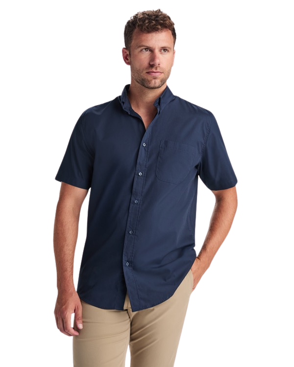 Camisa manga corta popelín AIFOS RO5503