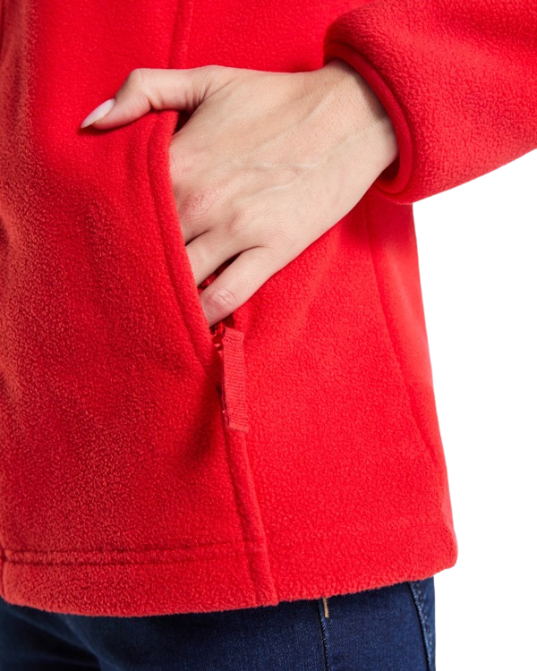Chaqueta polar cuello alto mujer RO6415