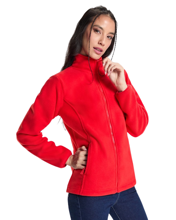 Chaqueta polar cuello alto mujer RO6415