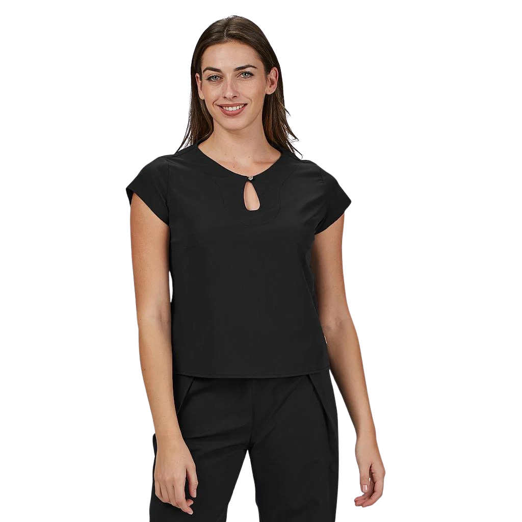 Blusa mujer escote lagrima manga corta Petra GA600104