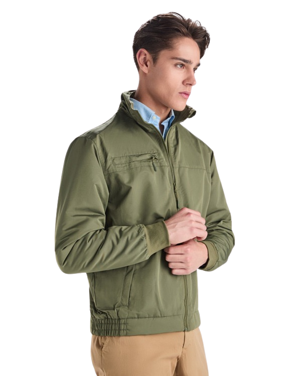 Chaqueta acolchada resistente al agua con forro micropolar RO1108