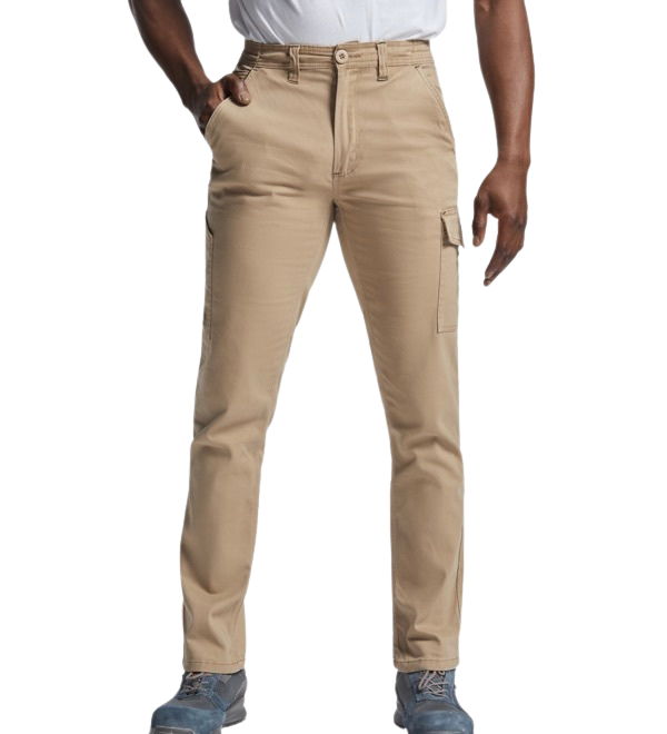 Pantalón de trabajo largo multibolsillos stretch RO9206