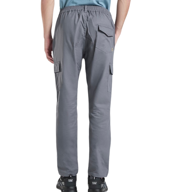 Pantalón de trabajo largo multibolsillos reforzado 100% algodón RO5096
