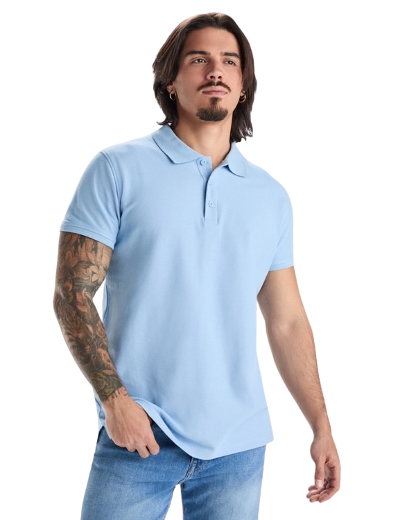 Polo manga corta algodón piqué 200g RO6638