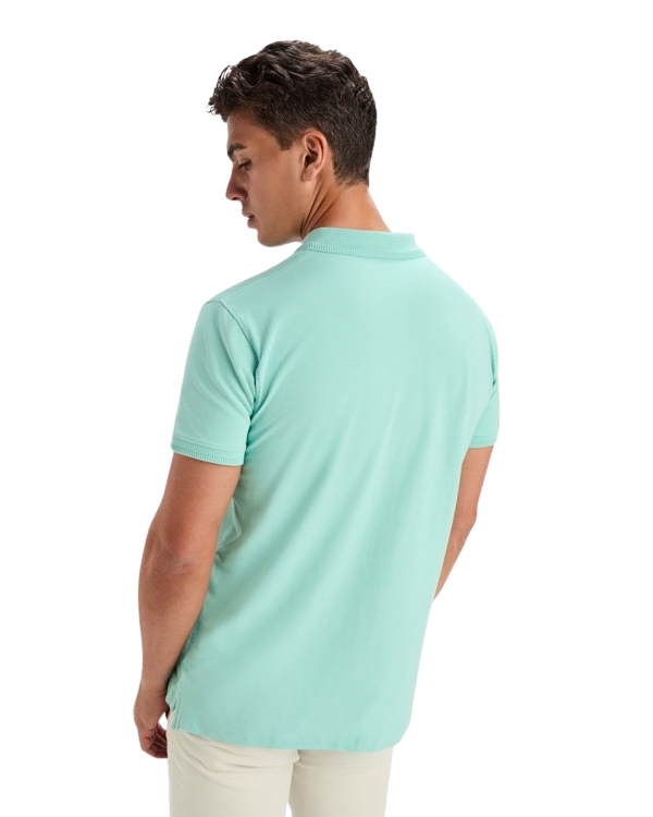 Polo manga corta piqué con elastano RO6441