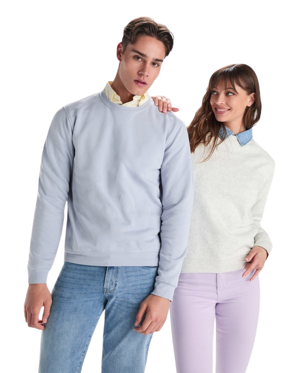 Sudadera clásica unisex cuello redondo RO1070