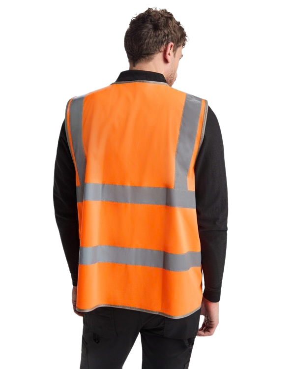 Chaleco de alta visibilidad con bandas reflectantes RO9311
