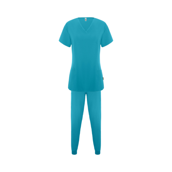 Conjunto sanitario mujer casaca y pantalón