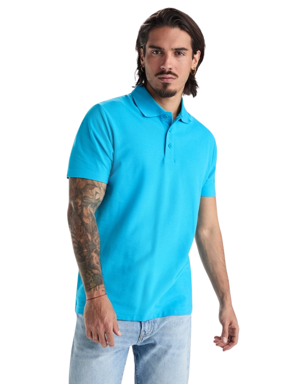 Polo manga corta algodón piqué RO6632