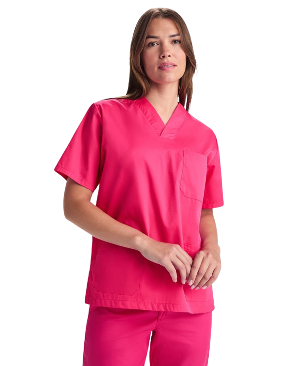 Casaca sanitaria manga corta unisex PANACEA RO9098