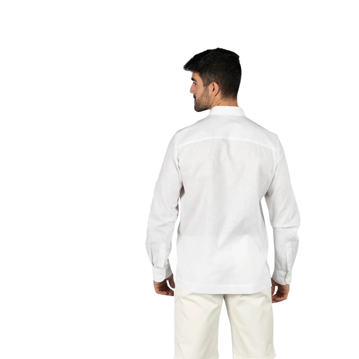 Guayabera hombre cuello camisero salomón GA210005
