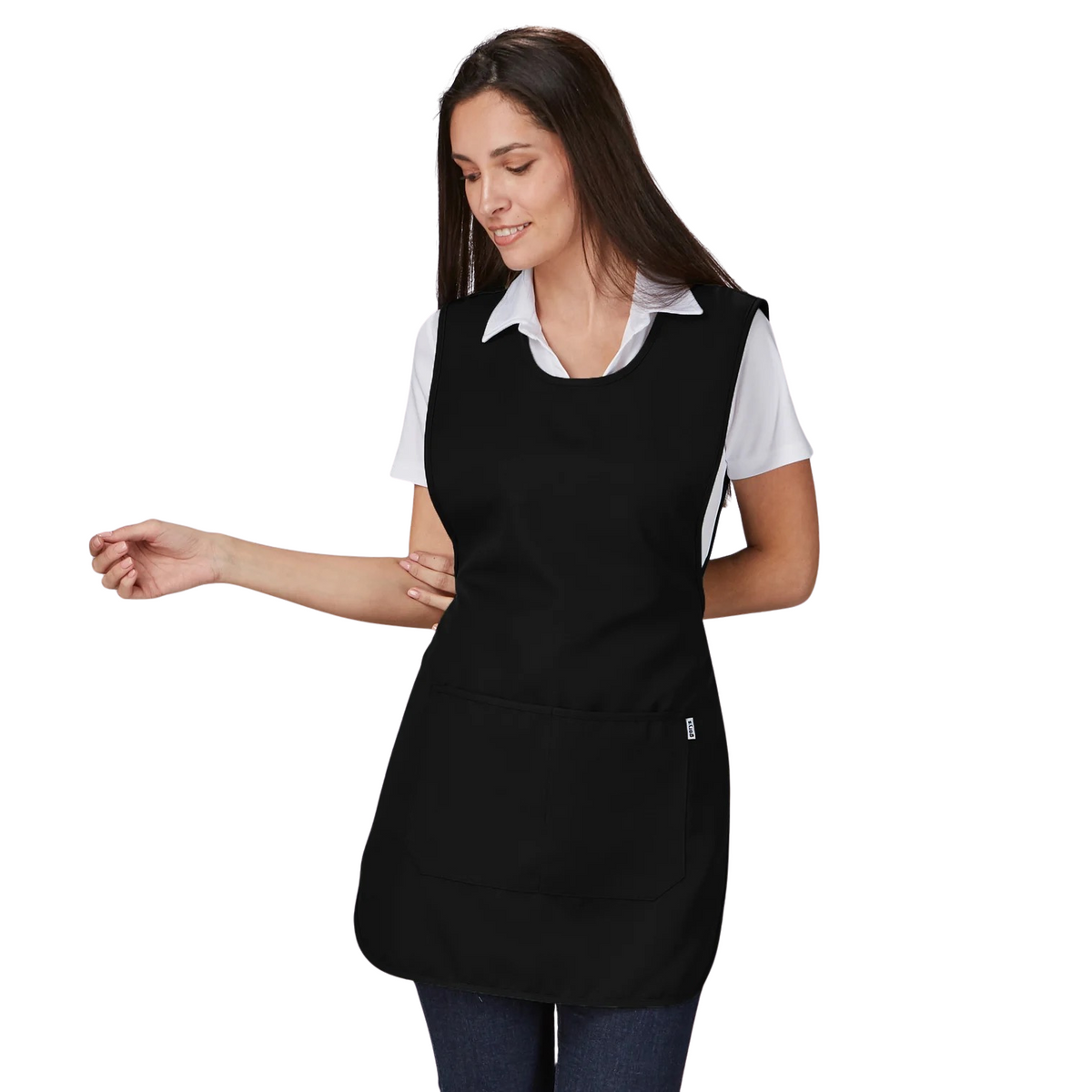 Casulla con bolsillo sarga poliester reversible GA202200