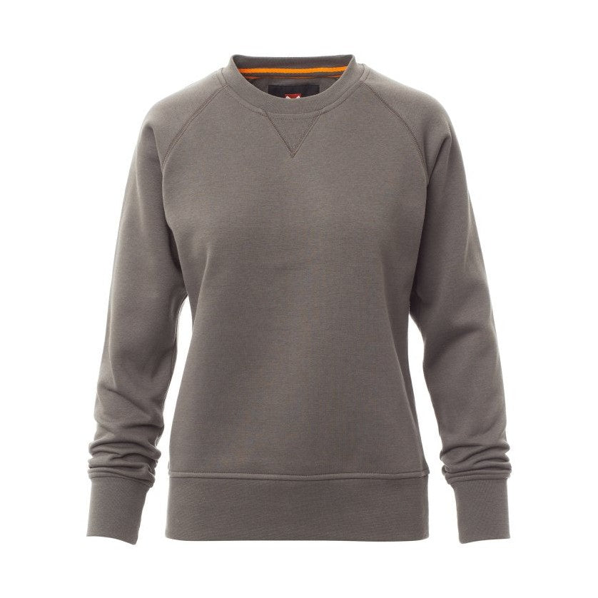 Sudadera mujer cuello redondo con mangas ranglán PA000395-0001