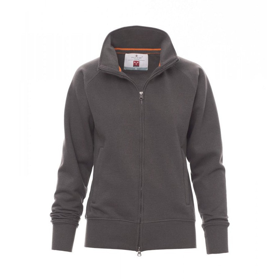 Sudadera mujer con cremallera completa cubierta y bolsillos ocultos PA000396-0001