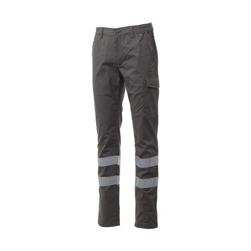 Pantalón de trabajo Twill stretch con bandas reflectantes PAS00733-0376