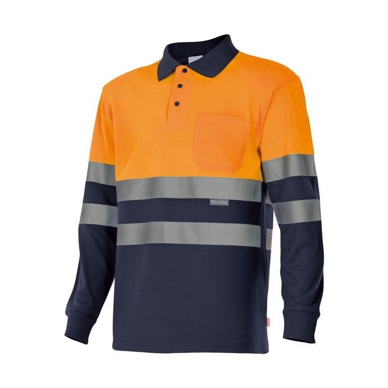 Polo alta visibilidad EN 20471 clase 1 VE175
