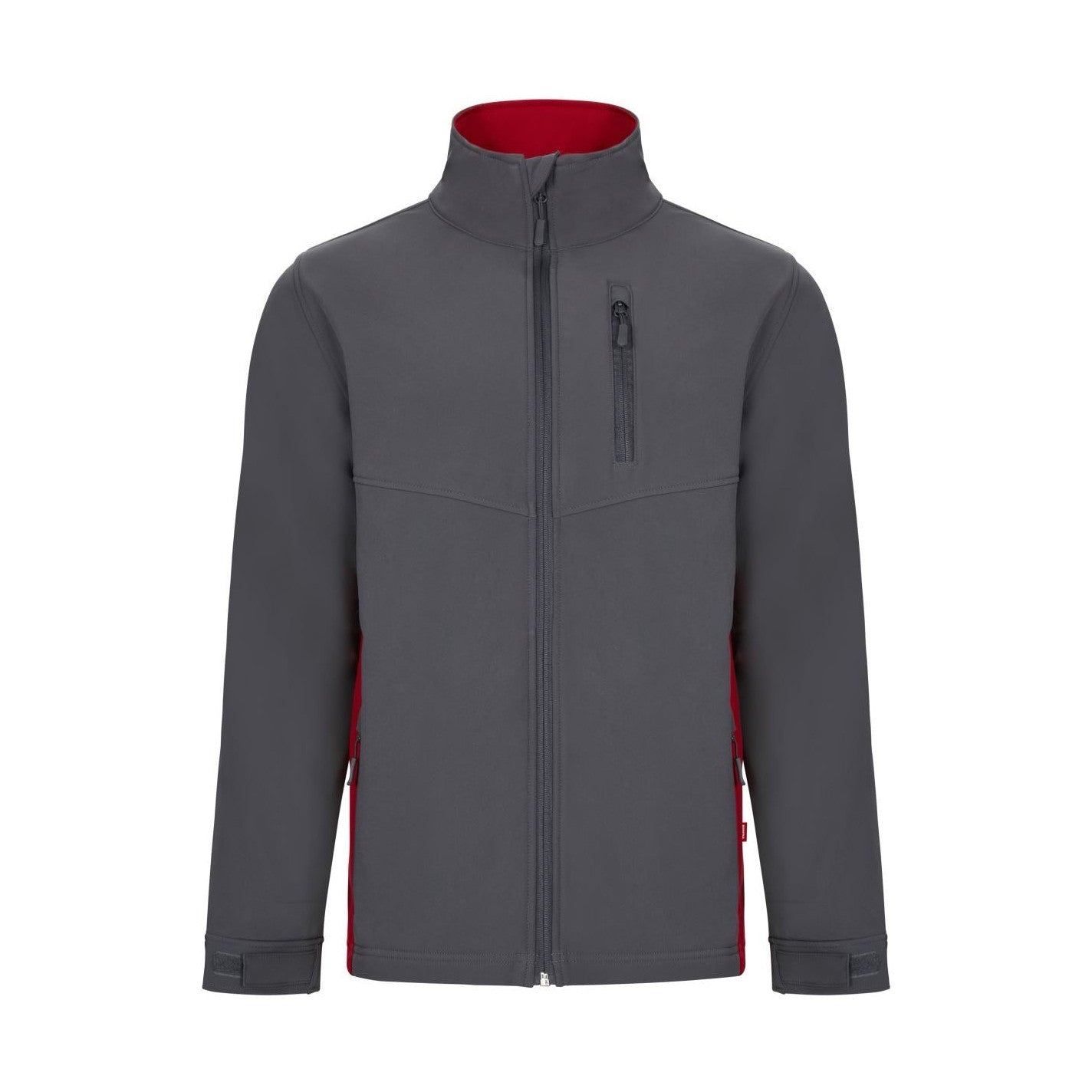 Cazadora softshell triple capa con detalles a contraste VE106004