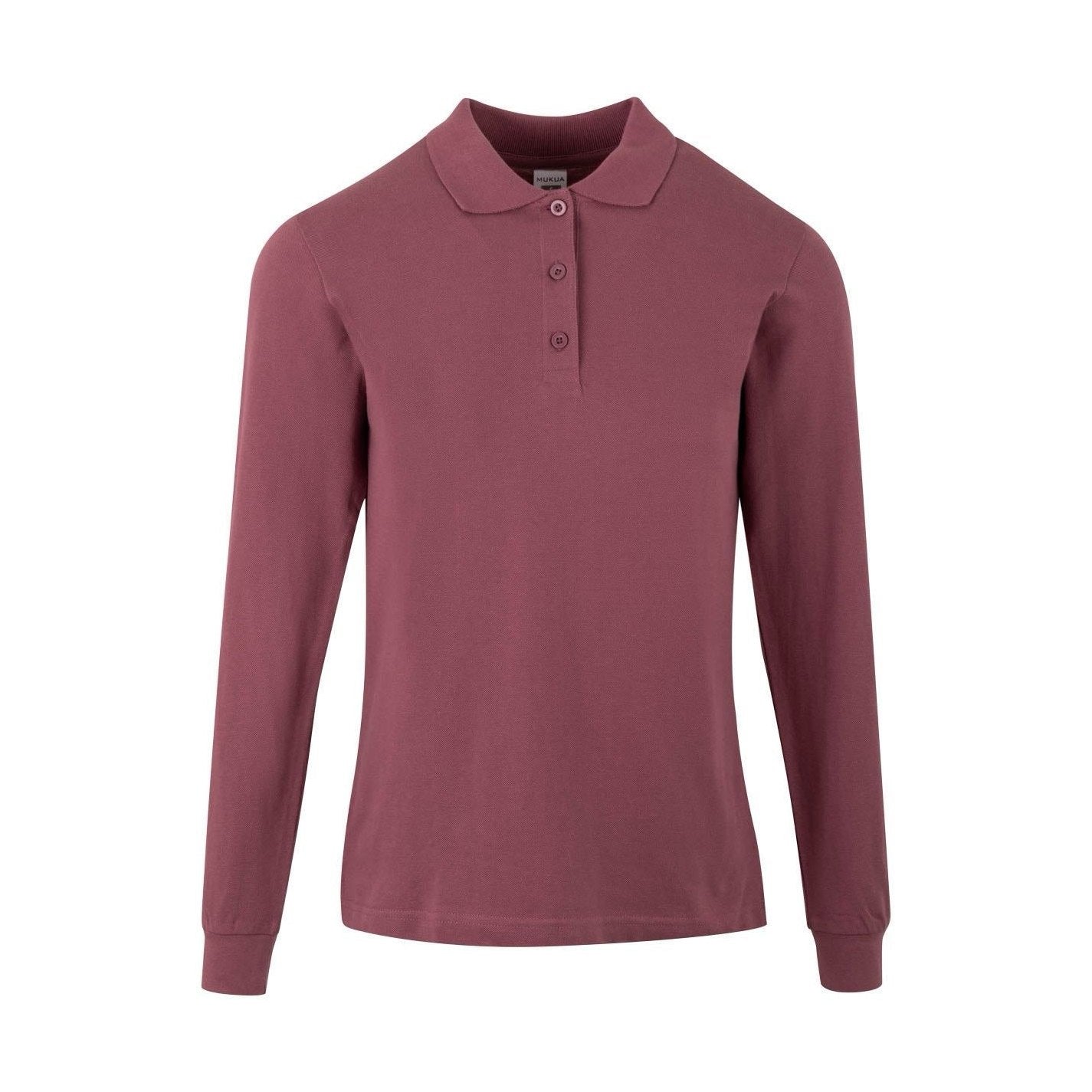Polo mujer manga larga 100% algodón VEPL200WC