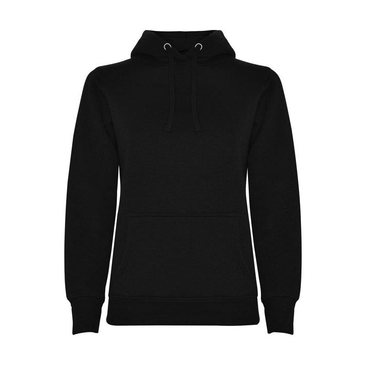 Sudadera mujer con capucha forrada y apertura para pulgar RO1068