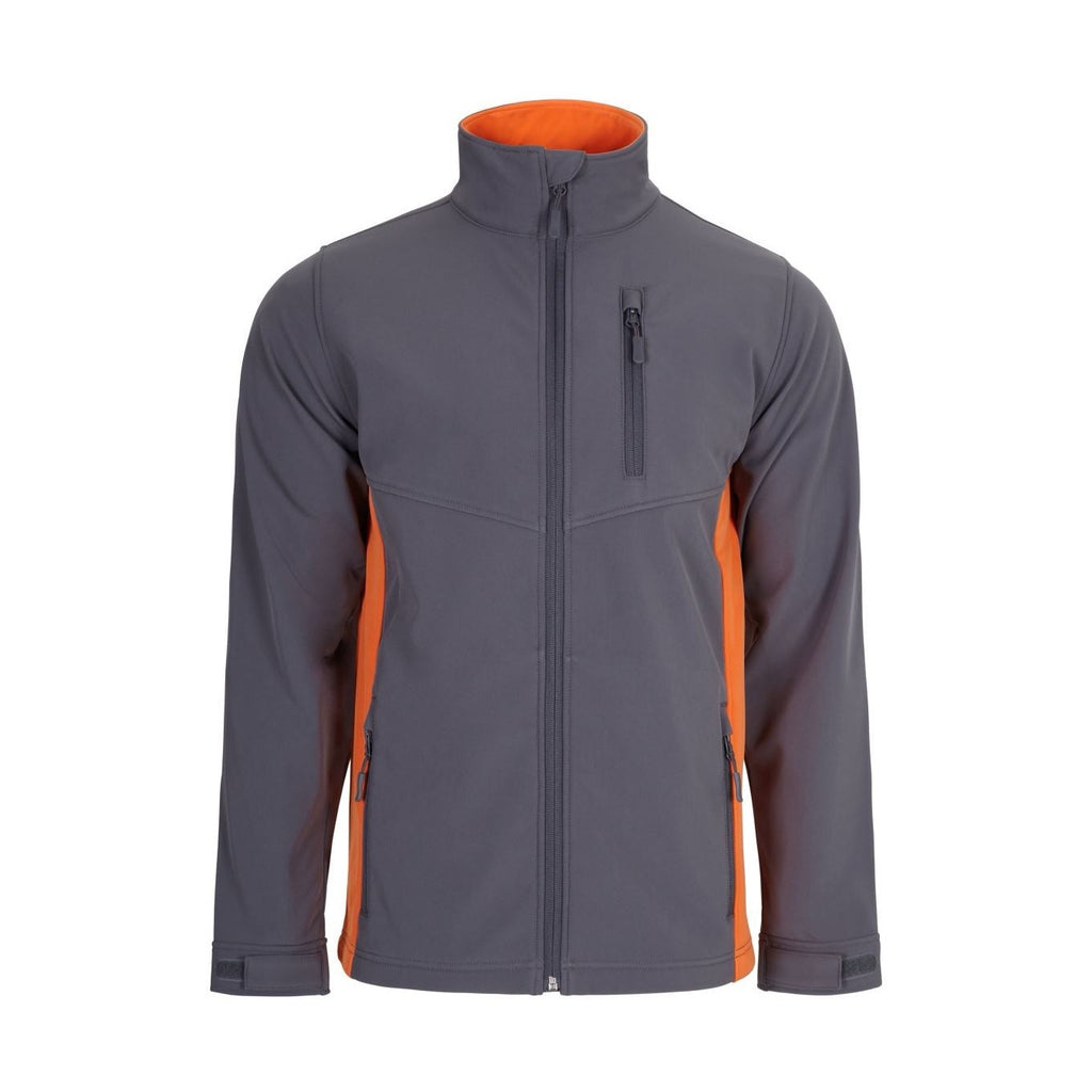 Cazadora softshell triple capa con detalles a contraste VE106004