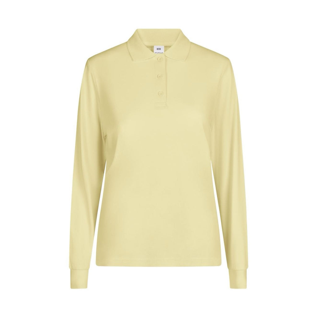 Polo mujer manga larga 100% algodón VEPL200WC