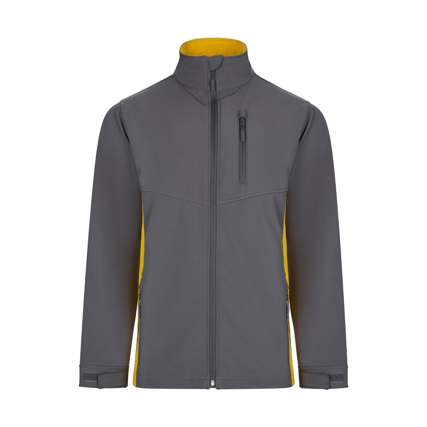Cazadora softshell triple capa con detalles a contraste VE106004