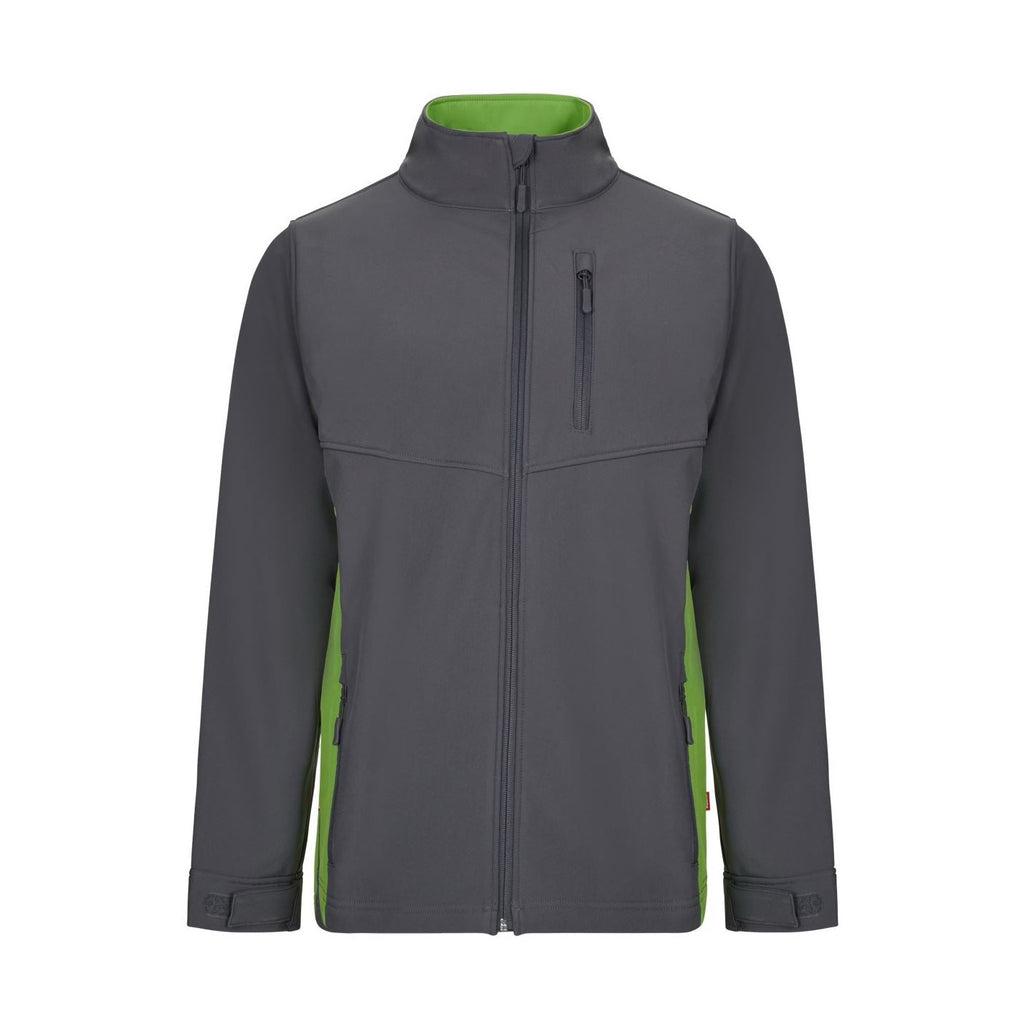 Cazadora softshell triple capa con detalles a contraste VE106004
