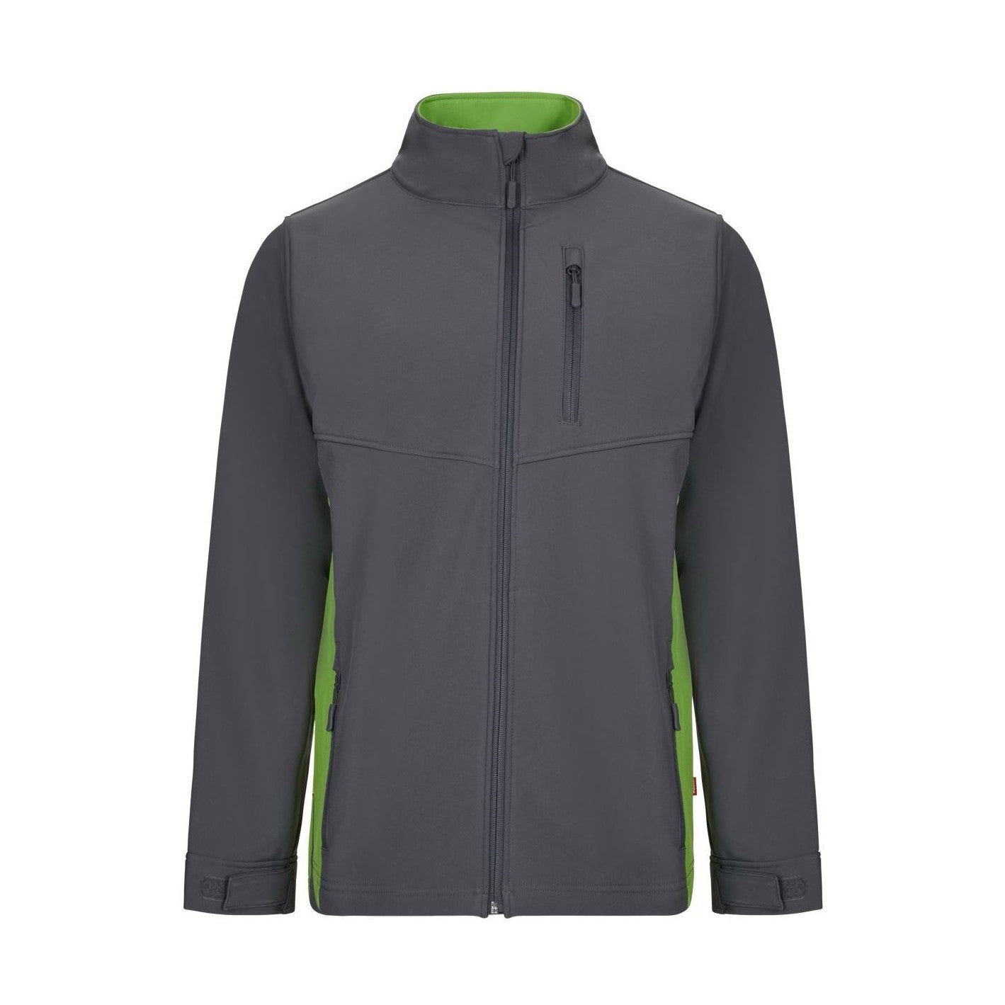 Cazadora softshell triple capa con detalles a contraste VE106004