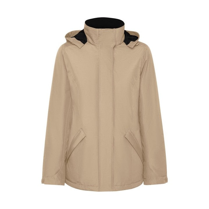 Parka acolchada mujer entallada impermeable RO5073