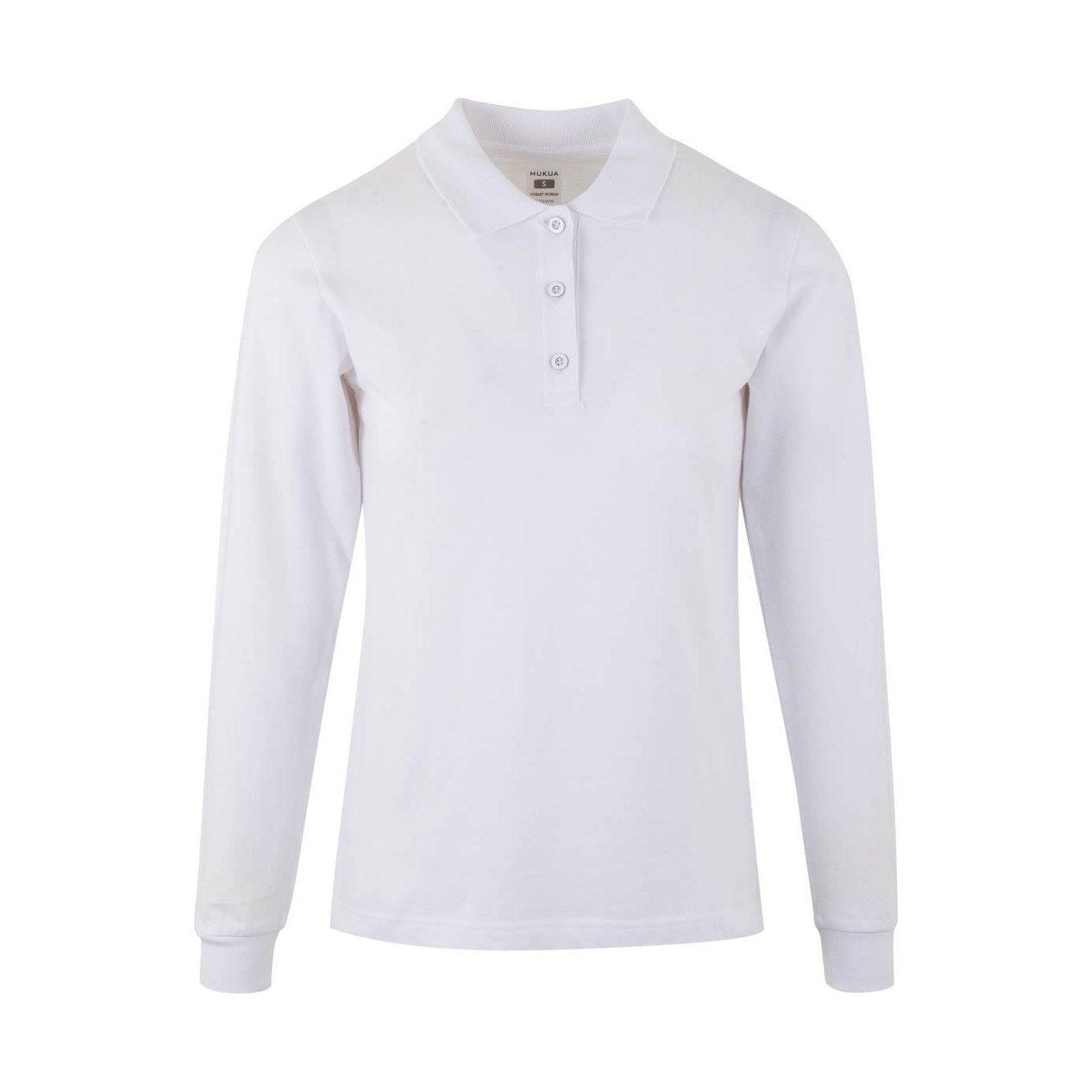 Polo mujer manga larga 100% Algodón VEPL200WW