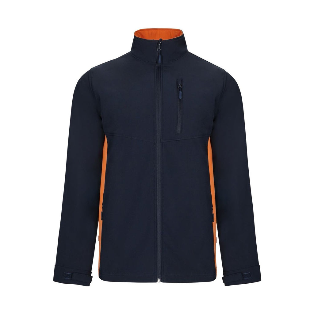 Cazadora softshell triple capa con detalles a contraste VE106004